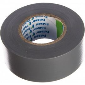 Изоляционная лента FOLSEN 25мм x 20м, серая 012606 