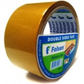 Двусторонняя тканевая лента Folsen 50мм х 25м 032155025 