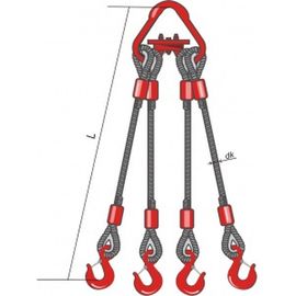 Четырехветвевой канатный строп опрессовка КантаПлюс 4СК-5.0/2.0м 