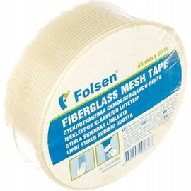 Лента для регипсовых плит FOLSEN 48мм x 90м 077554890 