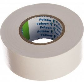 Изоляционная лента FOLSEN 25мм x 20м, белая 012605 