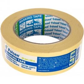 Малярная лента Folsen желтая 60oC 38ммx50м 02338 