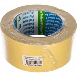 Малярная лента Folsen желтая 80oC 50мм x 50м 02250 