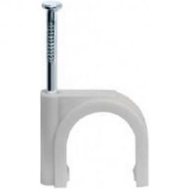 Крепежная скоба Navigator круглая d5 с гвоздем NCR-05-50 50шт 4670004710661 155796 