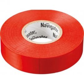 Изолента ПВХ NAVIGATOR 19х20м красн. NIT-A19-20/R 71111 155930 