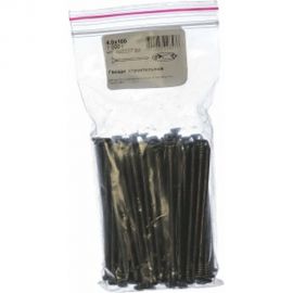 Строительные гвозди Крепежная техника 4,0х100 1000г (примерно 105 шт.)  492227 БК 