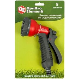 Пистолет поливочный 8-ми режимный QUATTRO ELEMENTI 646-133 