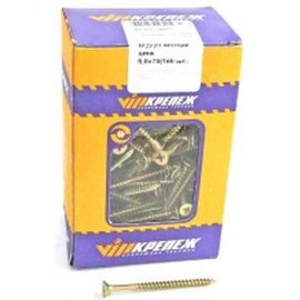 Шуруп VIPкрепеж жёлтый цинк 160 шт 41392 VIPS 