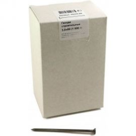 Строительные гвозди Крепежная техника 3,0х80 1000г (примерно 231 шт.)  492222 БК 