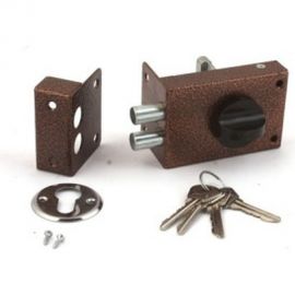 Накладной замок ЗЕНИТ Омега-ЗН-1.2Р медь 19462 