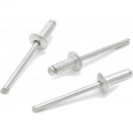 Заклепки вытяжные алюминиевые (4.8х6 мм; 50 шт) Дело техники 451506 