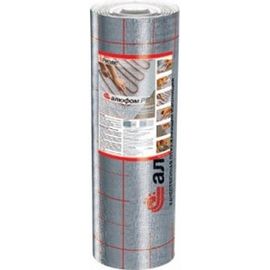 Отражающая изоляция в конструкцию теплый пол PE-2 мм 1,0 м х 10,0 м Алюфом 16363 