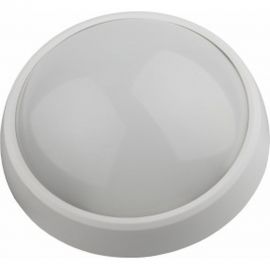 Светодиодный светильник ЭРА SPB-1-08 W IP54 8Вт 4000К 640лм круг 180х75 БЕЛ 24/288 Б0017326 