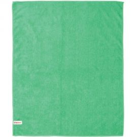 Тряпка для мытья пола ЛАЙМА плотная микрофибра, 70х80 см, зелёная 603931 