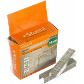 Скоба закаленная (1000 шт; 10 мм; Тип 140) для степлеров Sturm 1071-03-10 