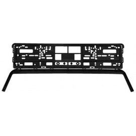 Рамка номерного знака ГЛАВДОР GL-70, с защелкой книжка, черная 49842 