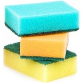 Кухонные губки PATERRA AKTIV maxi 65х95 мм, 5 шт. 406-001 
