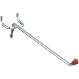 Крючки с двойным креплением 15 см для перфопанелей 3 шт ESSE PH808 