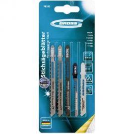 Набор полотен для электролобзика универсальный, 5 шт. GROSS 78252 