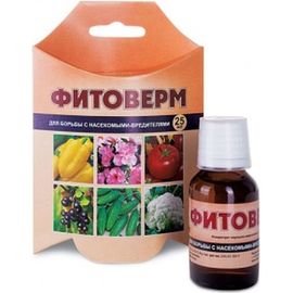 Средство для защиты растений Фитоверм от вредителей 25 мл Ваше Хозяйство 4607043201188 