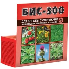 Препарат для защиты растений Бис-300 24 мл для борьбы с сорняками Ваше Хозяйство 4607043208880 
