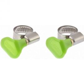 Металлические хомуты СИБРТЕХ, элемент крепления с формой ключа, 10-16мм, 2 шт 47648 