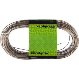 Металлополимерный трос СИБРТЕХ прозрачный ПР-2,5 47627 