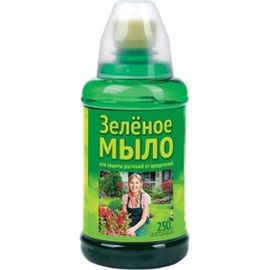 Препарат 250 мл с мерным стаканчиком для защиты растений Зеленое мыло Ваше Хозяйство 4620015698373 