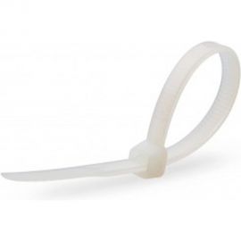 Нейлоновые стяжки FORTISFLEX КСС 3х200 мм белый 100 штук 49394 