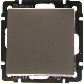 Перекрестный переключатель WERKEL WL06-SW-1G-C одноклавишный серебряный a033769 