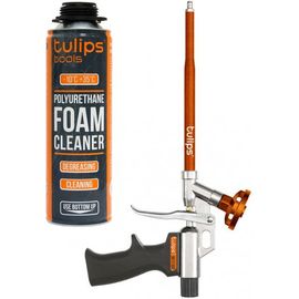 Пистолет для монтажной пены Tulips tools, тефлон Art, очиститель IM11-513 