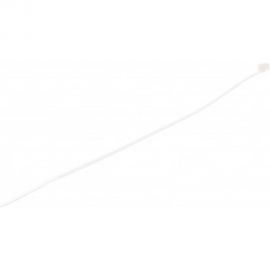 Нейлоновые стяжки FORTISFLEX КСС 3х150 мм белый 100 штук 49393 