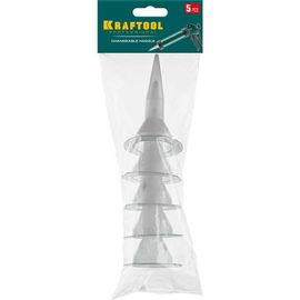 Запасные сопла для закрытых пистолетов для герметика 5 шт KRAFTOOL 06677-S 