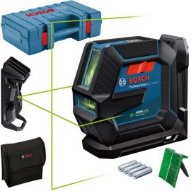 Лазерный нивелир Bosch GLL 2-15G + LB10 + клипса + кейс 0601063W02 