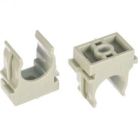 Крепеж-клипса для труб для монтажного пистолета Промрукав серая в п д16 100 шт. PR13.0119 