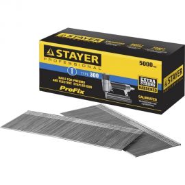 Гвозди особотвердые тип 300 PROFESSIONAL (5000 шт; 35 мм) STAYER 31530-35 