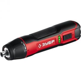 Аккумуляторная отвертка ЗУБР 3.6 В, в коробке ЗО-4 