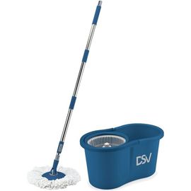 Набор для уборки DSV ведро с системой очистки/сушки, швабра микрофибра DS-10101 
