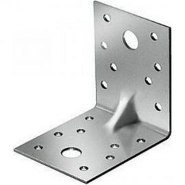 Крепёжный усиленный уголок КРЕП-КОМП KUU-90х90х65х2 мм 25 шт куу9065-25 