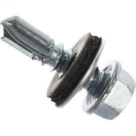 Кровельный саморез по металлу Daxmer 5,5х19 цинк 250шт 04285 