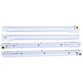 Роликовые направляющие JET 409 L350мм, комплект белый BMM409S.350WT.99 