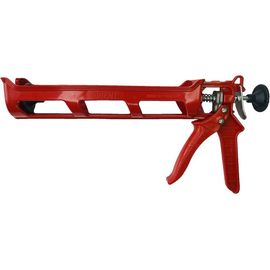 Пистолет для герметика Bull Orient, ПВХ, красный AKT24Y 