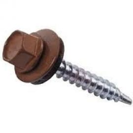 Кровельный саморез Kenner 5,5х19 RAL8017 тёмно-коричневый 300шт ск55198017ф 