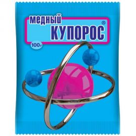 Средство антисептическое для защиты растений Медный купорос 100 г Ваше Хозяйство 4620015696294 