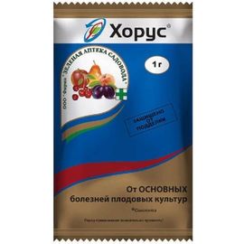 Препарат для защиты плодовых культур от болезней Зеленая Аптека Садовода Хорус 1 г 4601976001280 