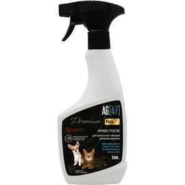 Моющее средство для туалета и мест обитания домашних животных AG47 Premium Pets AG47PET-500-7784 
