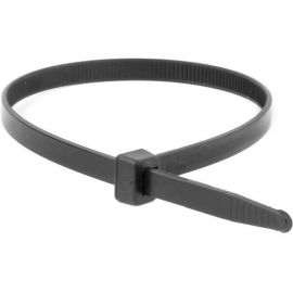 Нейлоновый хомут DKC 4.8х200 черный 100шт 25315 