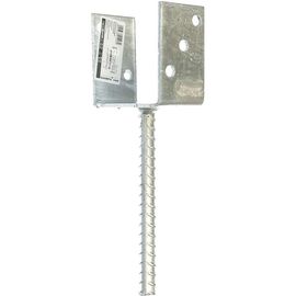 Основание столба GAH ALBERTS U-образный г-оц. 101х60х100х200х4 214289 