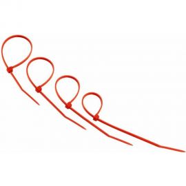 Хомут REXANT nylon 150x3.0 мм 25 шт красный 07-0156-25 