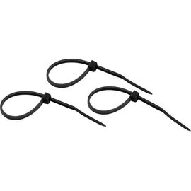 Хомут REXANT nylon 100x2.5 мм 25 шт черный 07-0101-25 